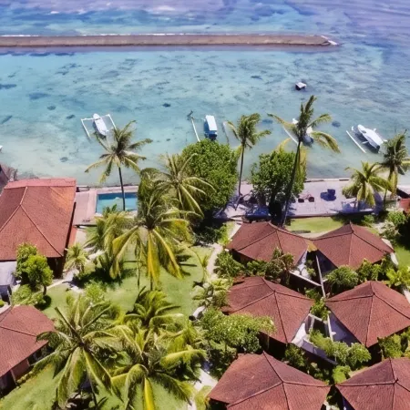 D'Tunjung Resort & Spa Отели рядом с достопримечательностью «Пляж Вайт-Сэнд»