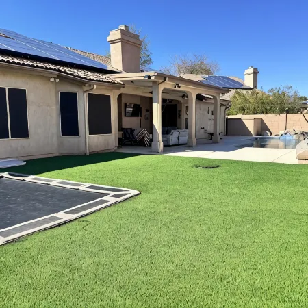 Spacious 5 bedroom home with pool and games.