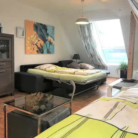 Your home-away-from-home in Oldenburg - above the rooftops of the city center