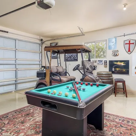 A Super Variety of Games, Golf Carts, & Unique Decor Near Zion National Park!
