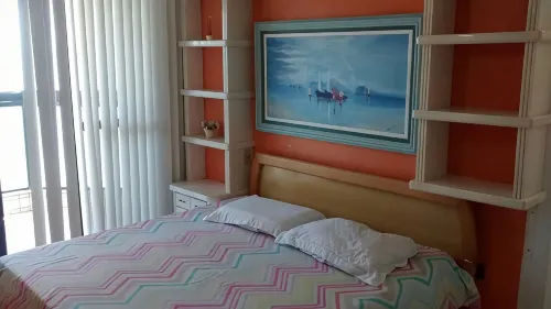 Ed O Mar Prata 03 Bedrooms Beachfront Guarapari with 2 parking spaces - 2-Star