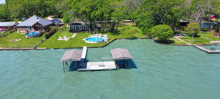 Home on the Lake w/ Pool and Boat Dock Hotels in Kaufman County