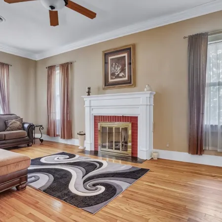 Home is located the historic part of Ardmore Oklahoma