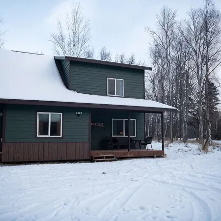 Brand-new Alaskan custom home awaits you in the heart of Hatcher Pass!