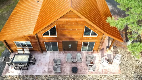 Brand NEW Cabin in the Pines w Private Lake - Chalets