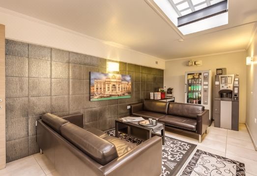 아우렐리아 바티칸 아파트먼트의 거실 공간