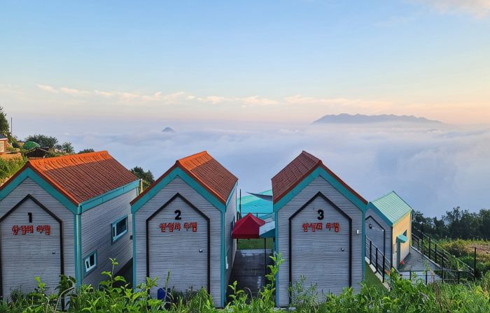 Morning of Gunwi Mountain Fortress