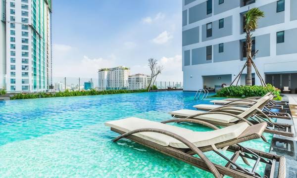 MIN' Apartment - Rivergate Residence Downtown BUI Vien - Free Pool