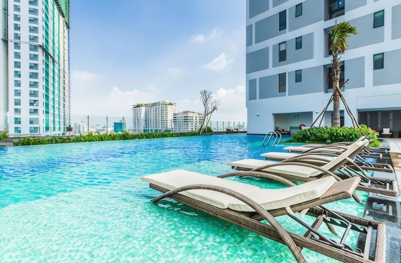 MIN' Apartment - Rivergate Residence Downtown BUI Vien - Free Pool