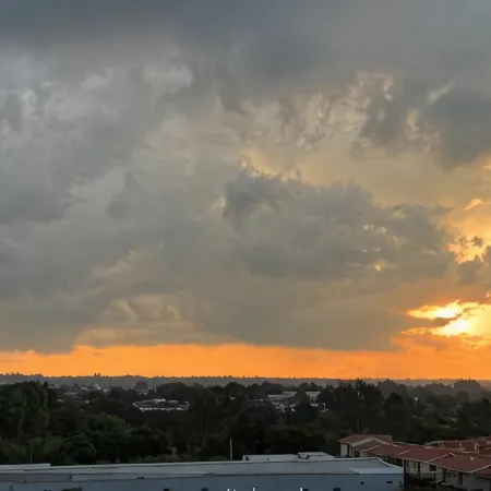 Studio apartment with spectacular view of the city of Popayán and the Purace Volcano.