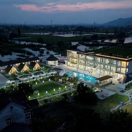 nanxi Garden min su Отели в г. Данту