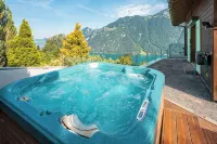Beautiful chalet in Seelisberg with lake view! - balcony