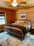 Adirondack Cabin Near Lake Placid & High Peaks: 7 Person Hot Tub and Skiing - balcony