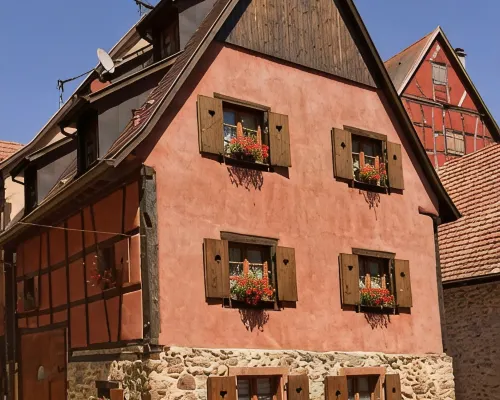 La Petite Cigogne Résidence du Rempart Hotels in Eguisheim