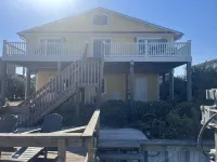 Water front Canal house south end topsail island boatswimdock and beach access - 3-Star