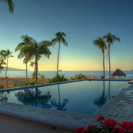 Spacious one bedroom oceanfront apartment Отели в г. Компостела