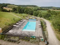 Huttopia Pays de Cordes sur Ciel - piscine