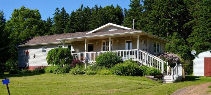 Cozy private cottage with picturesque scenery Hotels in Queens County