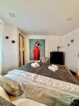 Stylish granny apartment with box-spring bed - 무료 와이파이