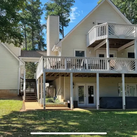 An amazing waterfront home on Lake Gaston. The perfect lake house.