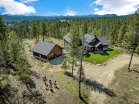 Mountain Top Retreat: Hot Tub, Sauna, Fire Pit, Seclusive 5 acres, Sunset Views