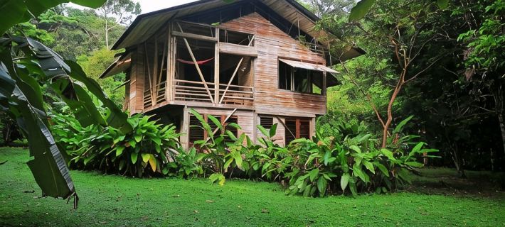 Casa Piña,  Bamboo Rainforest Beach House Ξενοδοχεία στην πόλη Puerto Jimenez