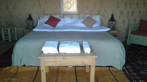 Bivouac Joudour Sahara - parking