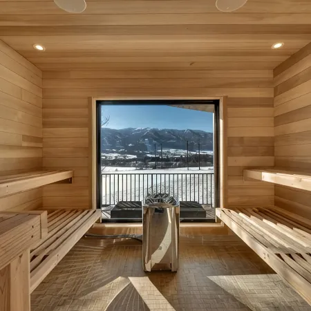 Creekside Cabin: Redlight, Yoga Studio, Sauna, & Cold Plunge; 10-min to skiing