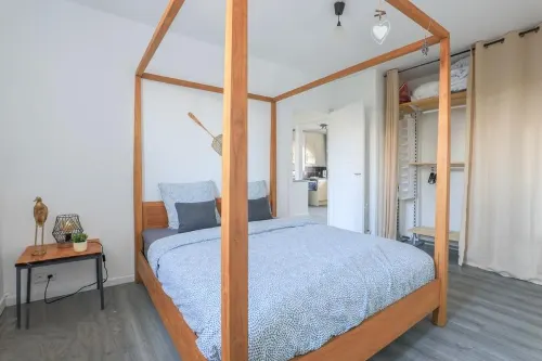 T2 spacieux du rietz economique proche gare - Hot Tub