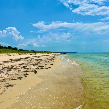Wave Haven @ Cape Charles, a new house near a private beach & nature preserve.