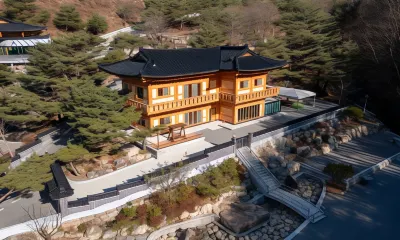 Sangju Cheonghwasan Hanok Pool Villa Pension Hotels in Sangju-si