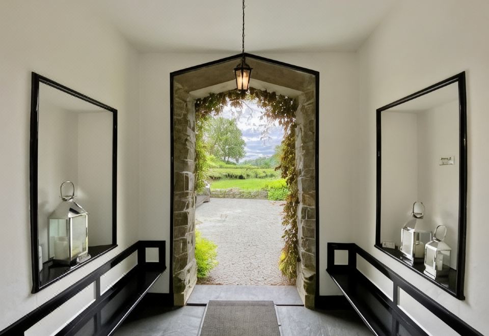 크로우 하우 컨트리 게스트 하우스의 평화로운 정원