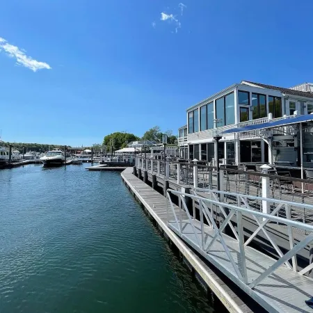 Serene Waterfront 2-Bedroom Townhome Steps from Main Street – East Greenwich