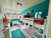 Family-friendly vacation apartment close to the city and the river Hase. - balcony