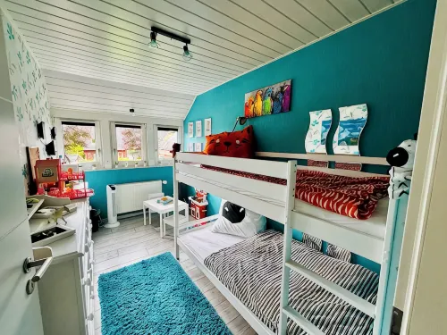 Family-friendly vacation apartment close to the city and the river Hase.
