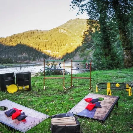 Scenic River Retreat w/ Deck •View •Lawn Games • Wood Stove
