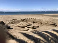 Appartement L'odyssée vue mer - ห้องครัว