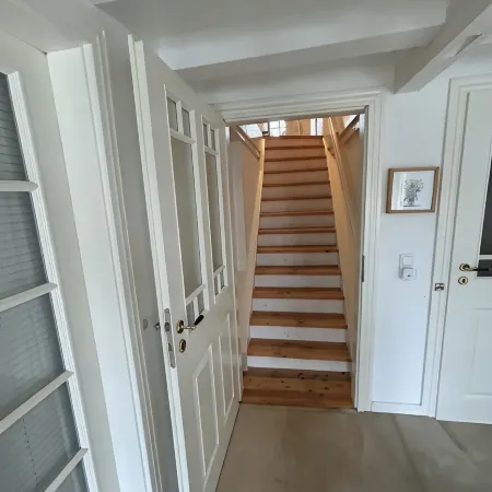 Kornboden vacation apartment in the Pilsumer Hof with a fantastic garden