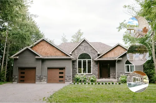 Luxury Waterfront Cottage Rental with Sauna & Hot Tub - 15 Mins from Buckhorn - balcony