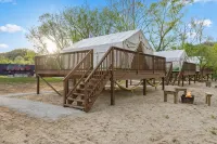 Furnished Glamping Tent/King Bed/Access to the Red River - Noble Bear - #4