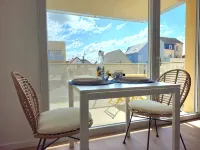 Confort et Proximité : Studio Équipé 230m Plage - 公寓