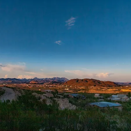 The Chisos Suite - overlooking the Chisos Mountain range.