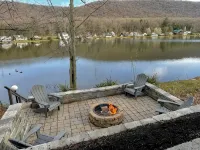 Lake Front Cottage with Fire Pit Terrace - 3-Star