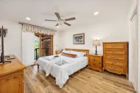Riverfront property with private beach access with Universal EV Charging Station