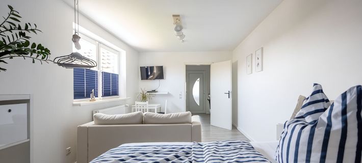 Apartment Steuerbord in Schillg, walking distance to the beach, WLAN, parking, Sky Hotels in Friesland