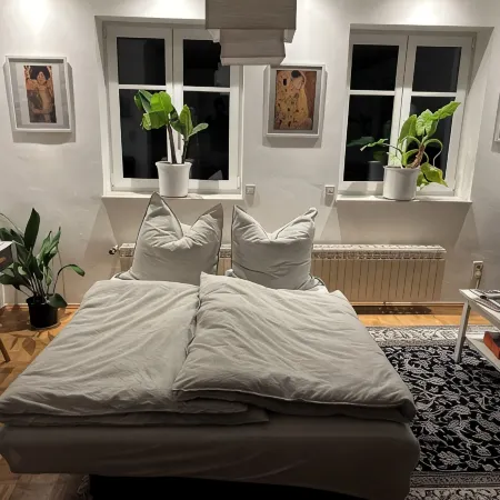 Bright 87 sqm with Rhön view & sun terrace, city bus & A7 connection