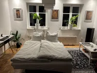 Bright 87 sqm with Rhön view & sun terrace, city bus & A7 connection