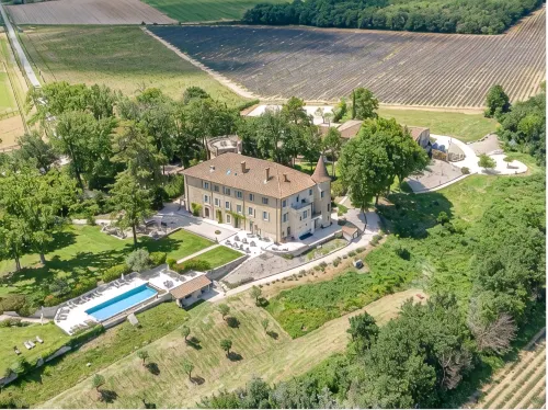 Château les Oliviers de Salettes - Mountain view