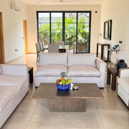Beach villa Mandrem ocean with Seaview