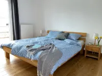 Wattkante Burhave, Apartment Ebbe & Flut: Danish stove, 70 sqm, near the beach - Wifi